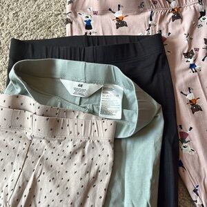 LOT - brand new H&M size 7/8 girls leggings